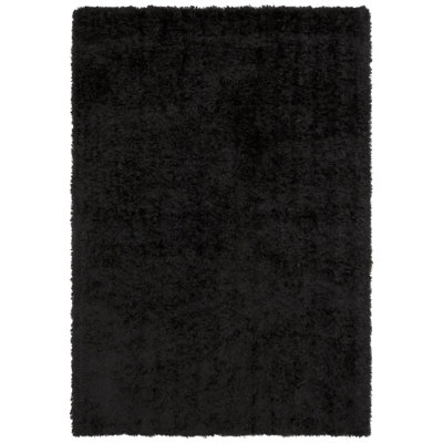 Oyster Area Rug in Black