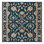 Machine Washable Persian Blue Area Rug