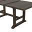 Ensemble de table de salle à manger extensible 76,9 pouces avec rallonge amovible Topmat 6 pièces, ensemble de table de cuisine avec chaise d'appoint rembourrée et banc