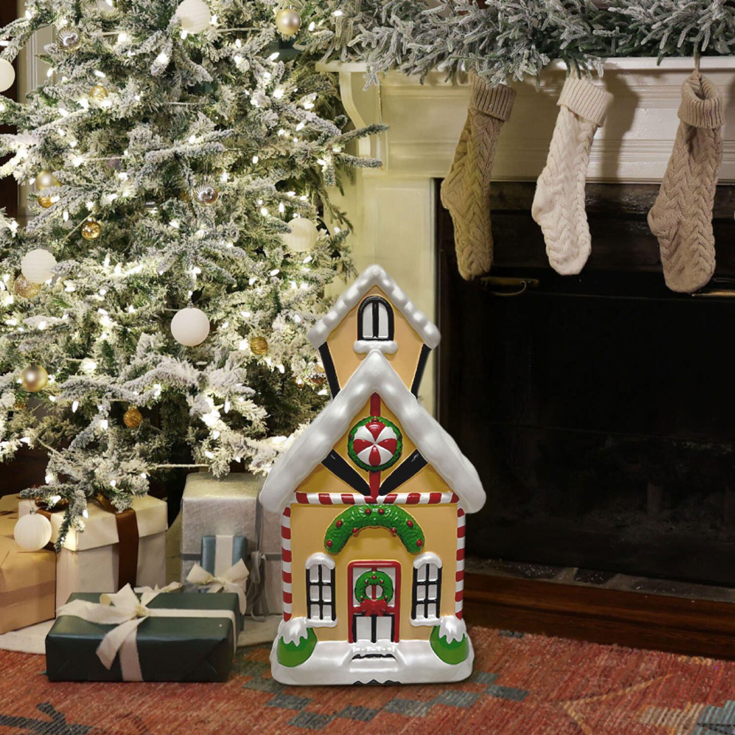 Gingerbread House Blow Mold