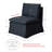 Crampton Performance Fabric Down Fill Slipcover Side Dining Chair-682524844