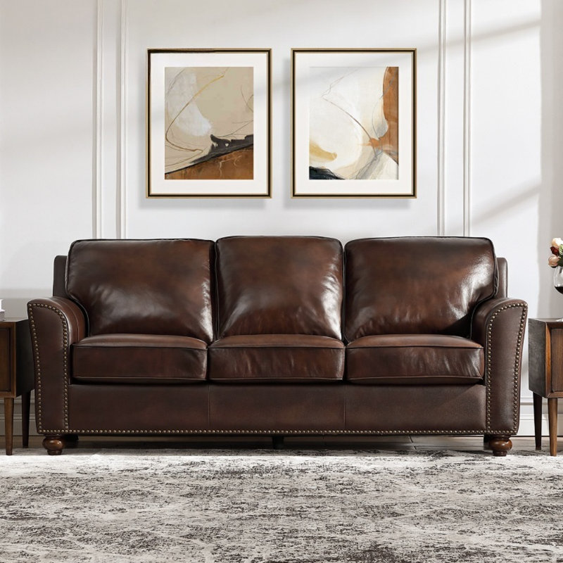 Retro Creative Brown Sofa