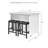 Carthel Kitchen Island Set