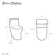 Ivy One-Piece Elongated Toilet Vortex Dual-Flush 1.1/1.6 gpf