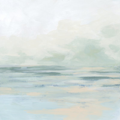 Ewens Gentle Sky II On Canvas by June Erica Vess Print