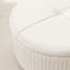Repose-pieds rond avec rangement en velours Bula-943753751