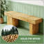 Banc d'entrée, banc en bois, siège de bout de lit-58156103
