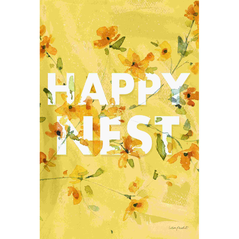 Happy Yellow 15B, H 36 po x l 24 po x P 1,25 po