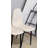 Dining Chairs Set Of 4, Modern Accent Chairs With Fabric Upholsteseat, Spoon Shape Kitchen Chair With Metal Legs Dining Side Chairs For Dining Room Kitchen-103890865