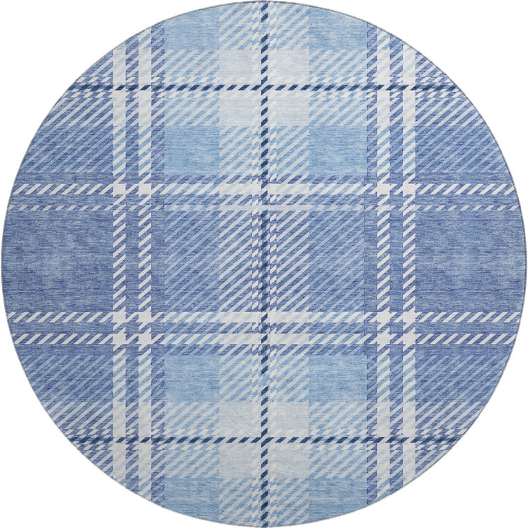 Premium Machine Washable Prisco Denim Rug