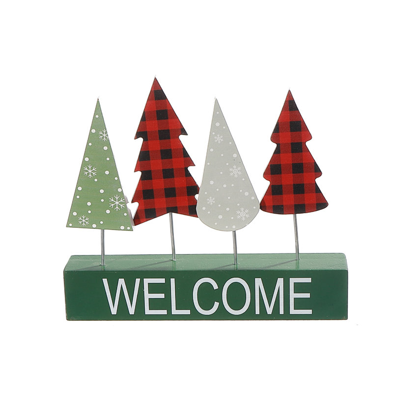 Arbres de table avec support Welcome