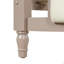 Lit plateforme simple en métal, rose