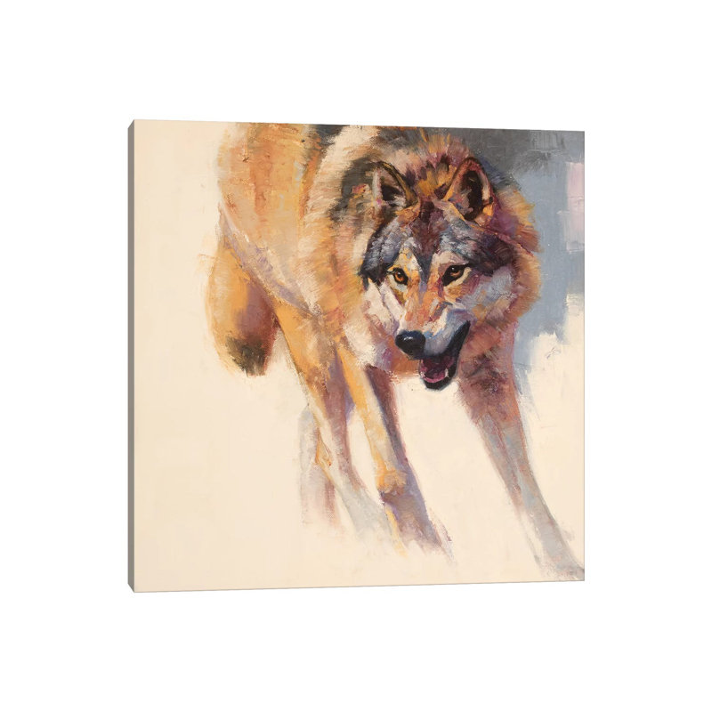 Wolf Study IV by Julie T. Chapman - Wrapped Canvas Gallery-Wrapped Canvas Giclée, 93.98 cm H x 93.98 cm W