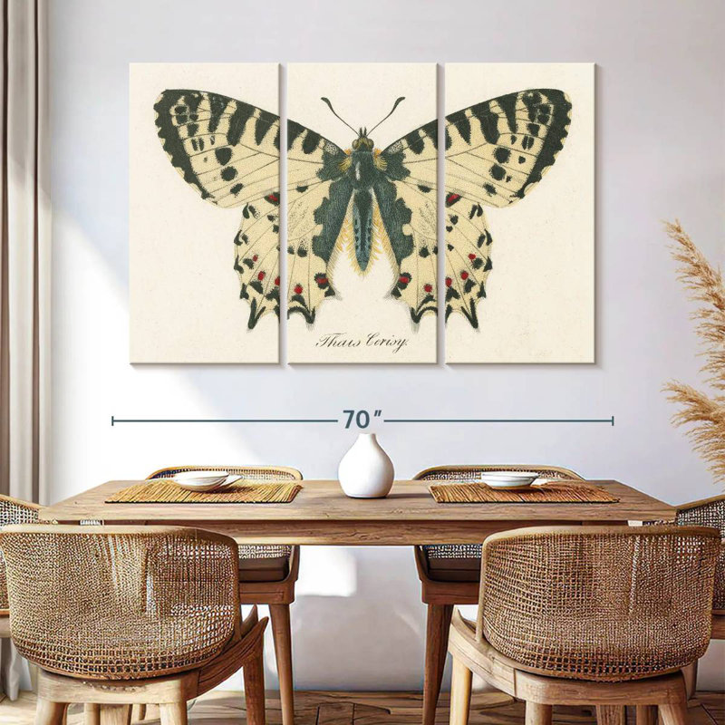 Brampt Natures Butterfly I, 28" H x 45" W