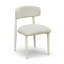 Chaise d'appoint d'extérieur texturée Snyder Enfield-356887901