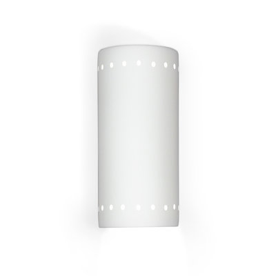 Boomer Ceramic Flush Mounted Sconce