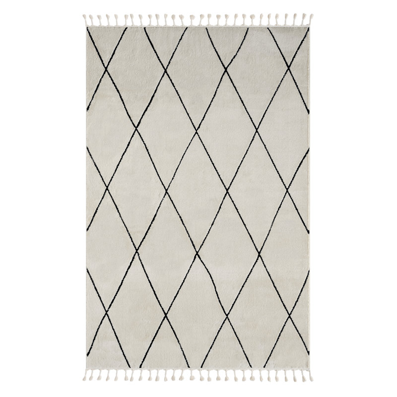 Fantasy Tapis white Rug, Rectangle 200 x 290cm