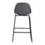 Ghillies Upholstered Counter Stool with Metal Frame