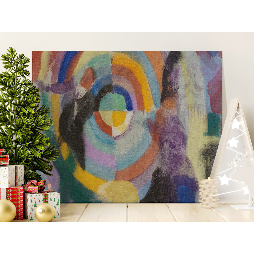 Vibrant Concentric Modern Wall Art