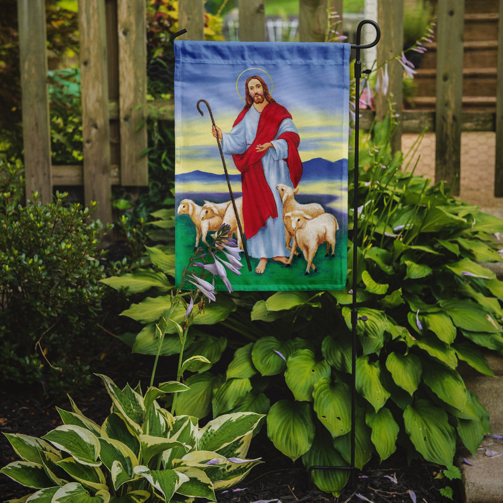 Jesus The Good Shepherd 2-Sided Garden Flag Caroline's Treasures 