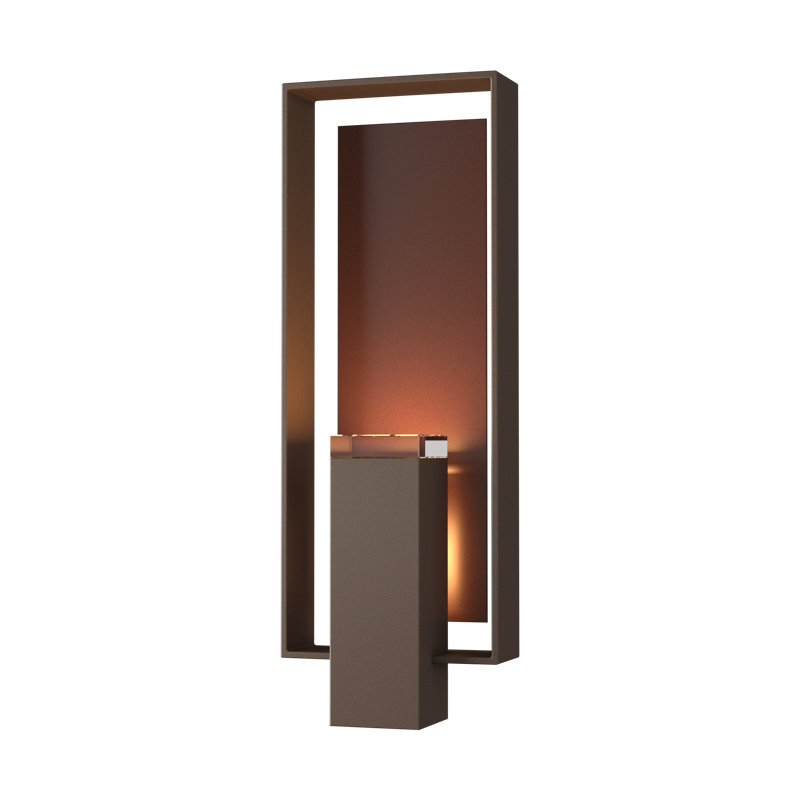 Shadow Box 2 - Light Outdoor Flush Mount, Coastal White, Coastal Burnished Steel, No