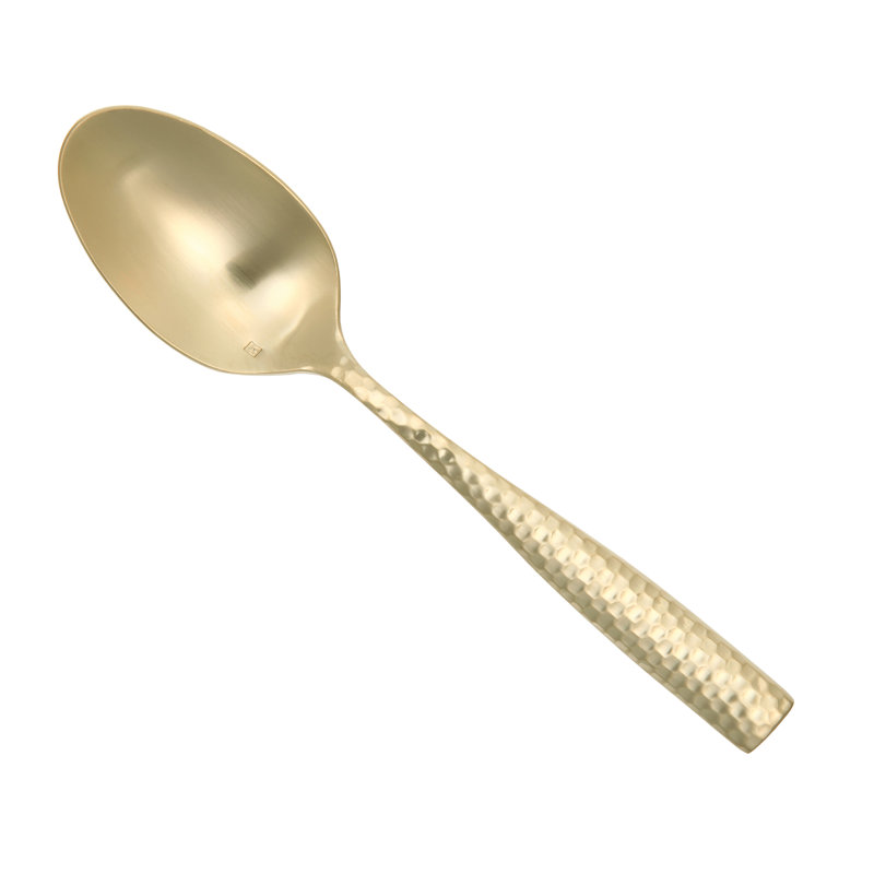 Lucca Faceted Soup Spoon