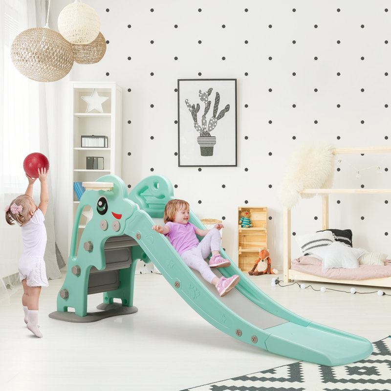 Topbuy 258'' W Plastic Climber, Green