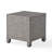 Textured Wicker Patio Accent Table-525544280