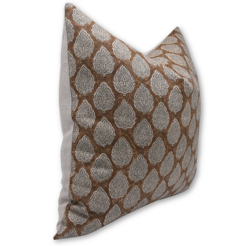 Linen Throw Indoor/Outdoor Pillow Cover & Insert Fabdivine