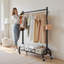 108cm Rolling Clothing Rack