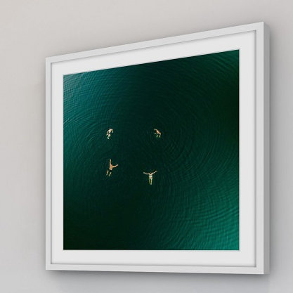 Single Picture Frame Print, 41 cm H x 41 cm W x 3.81 cm D