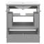 30" Bathroom Vanity with Sink Combo, Multi-functional Bathroom Cabinet with Doors and Drawer, Solid Frame and MDF Board-1363001224