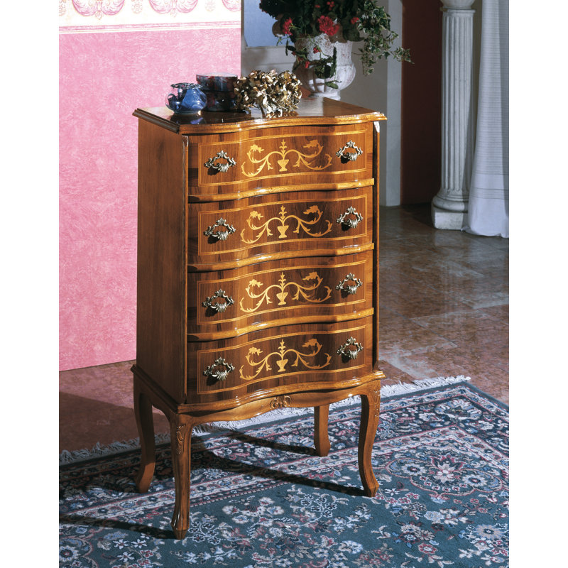 Budd 58cm W 4 - Drawer Chest of Drawers