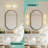 Modern Dimmable LED Wall Light with Sturdy Glass Shade