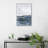 Bluescape 2 By Willowbrook Fine Art Framed Wall Art