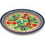Assiette de poterie polie 6 "Apple Orchard