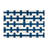 Checkered White Indoor and Outdoor Area Rug-1341543242