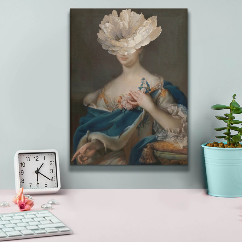 "Maria Josefa Prado" par Irena Orlov, H 16 po x l 12 po x P 0,75 po