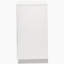 Commode 6 tiroirs blanche ultrabrillante