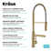 Artec Pro Commercial Style Pull-Down Single Handle Kitchen Faucet with Pot Filler