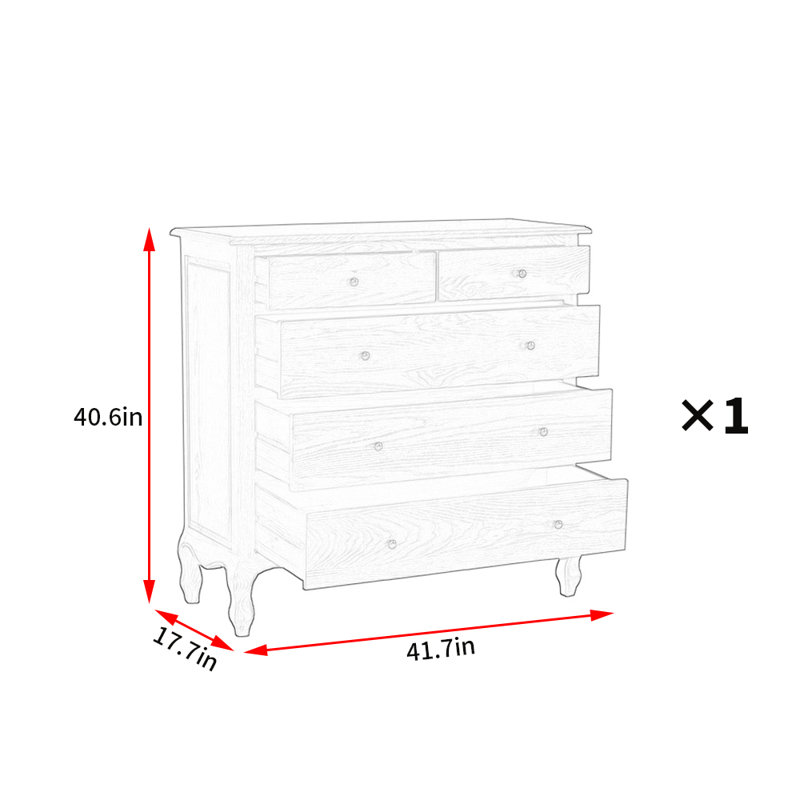 American Retro Accent Chest