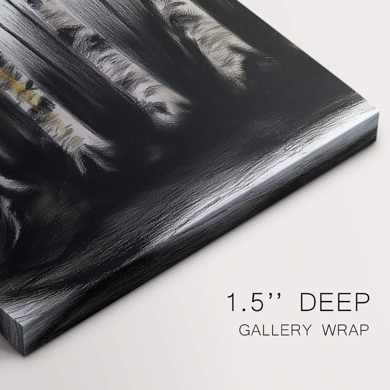 Lanscape Study Series II - Ensemble de toiles tendues avec châssis Premium - Prêt à être accroché