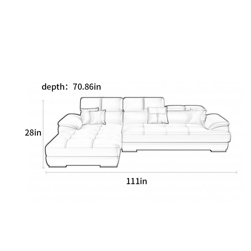 Nordic minimalist modern sofa