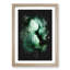 Gathered Green Plant Leaves - Framed Print-56742341-56742344