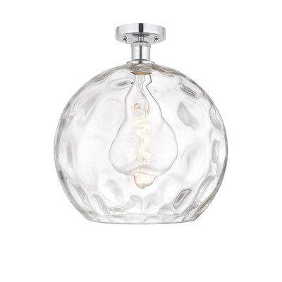 Cindi Glass Semi Flush Mount