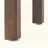 Stylish Slatted Acacia Wood Outdoor Accent Table, Perfect For Patio And Poolside Use, Durable And Elegant
