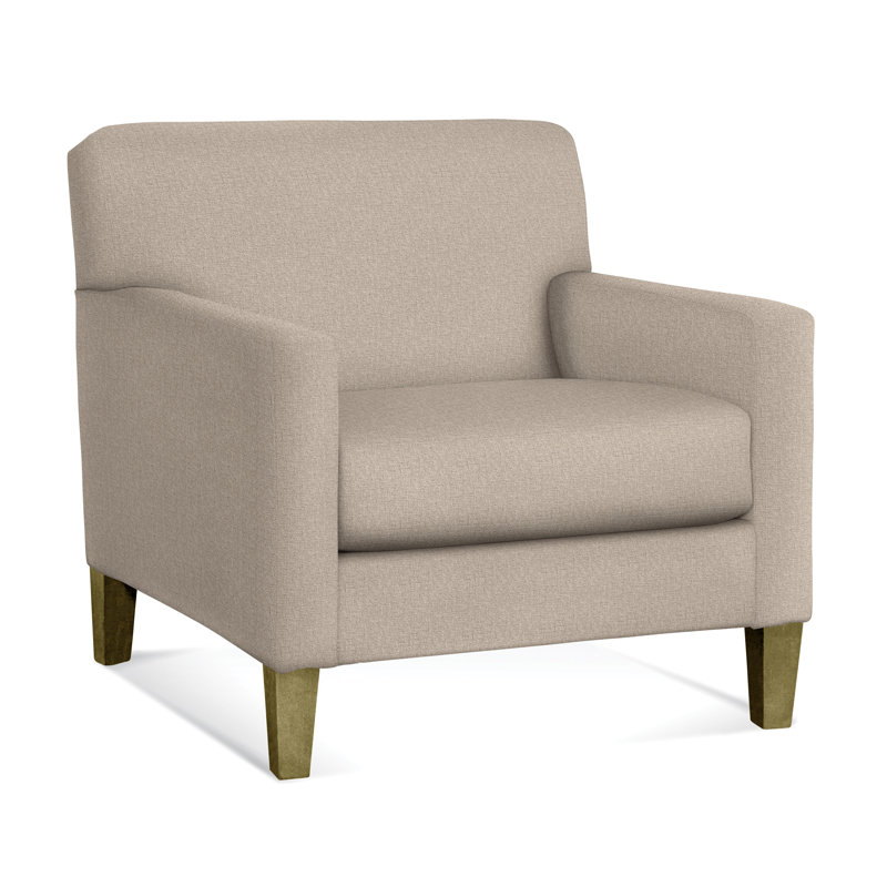 Tampa Armchair, Eggshell Crypton Performance; 0884-93, Havana