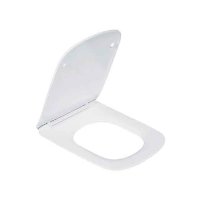 KDK HOME 20" x 15" White Toilet Seat and Cover UF Toilet Accessory of KDK-A03