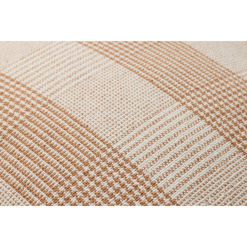 Chris Loves Julia Auggie Throw Pillow, Orange