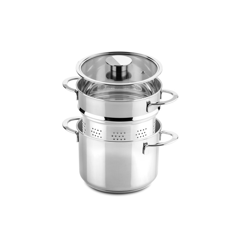 Casserole en acier inoxydable MEPRA Gourmet 18/10